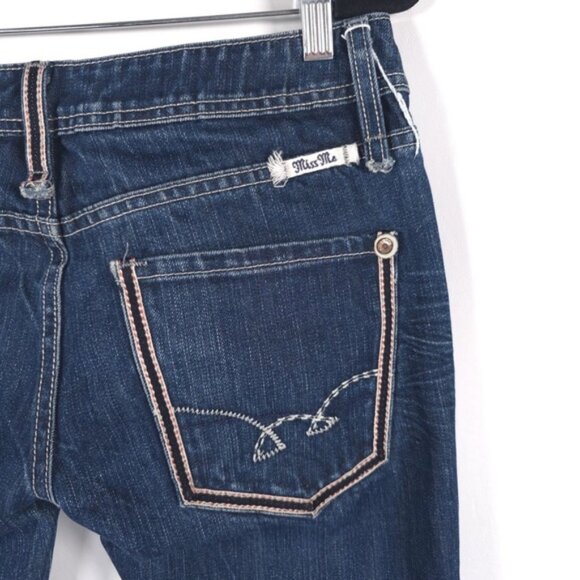 MISS ME JP4467 BRONX Low Rise Jeans 100% COTTON Size 29‎ - Picture 4 of 14